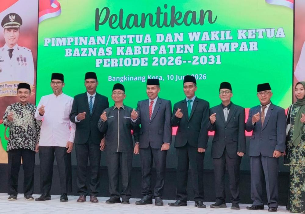pimpinan-baznas-kampar-resmi-dilantik-bupati-ini-ucapan-mantan-ketua-purwadi