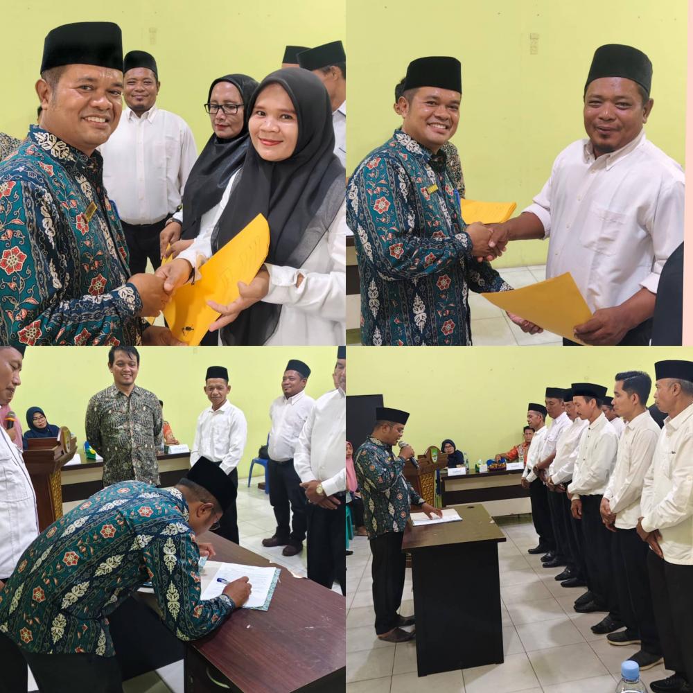 6-ketua-rw--17-ketua-rt-desa-suka-damai-resmi-dilantik-kades-afrizal-ajak-tingkatkan-pelayanan