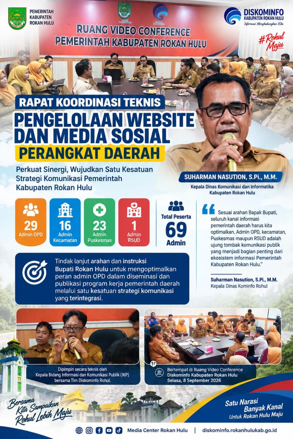 diskominfo-rohul-gelar-rakor-teknis-pengelolaan-website-dan-media-sosial-perangkat-daerah
