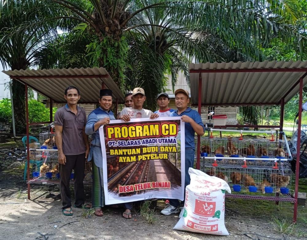 PT SAU, Salurkan Program Pemberdayaan Masyarakat Sekitar Operasional Perusahan