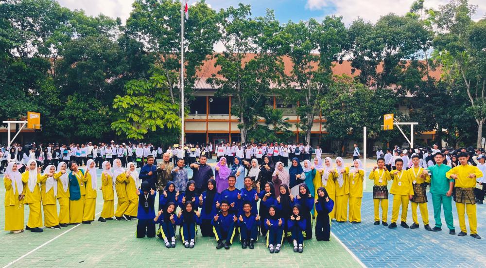 MPLS SMKN 7 Pekanbaru Berakhir, Murid Baru Siap Memulai Pembelajaran Aktif