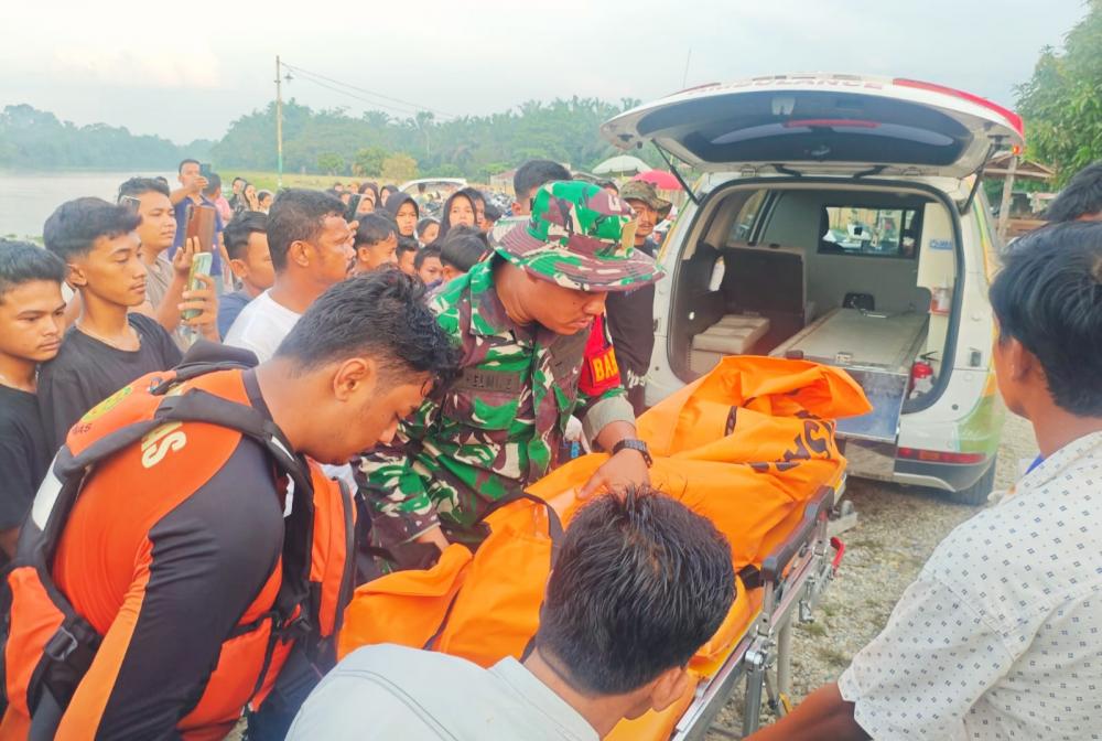 Korban Tenggelam di Sungai Kampar Berhasil Ditemukan Tim SAR Gabungan