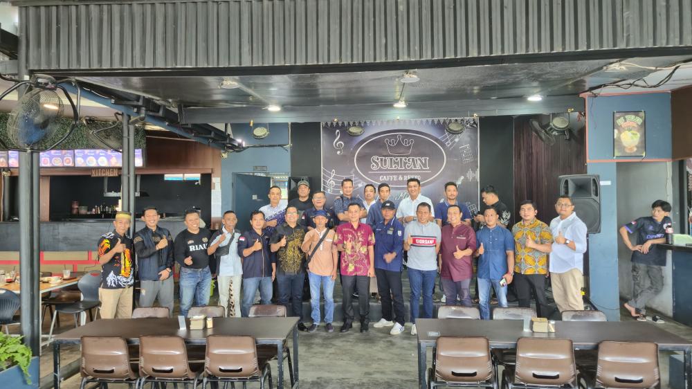 Silaturahmi dengan PWI Pelalawan, Kejari Pastikan Keterbukaan Penanganan Perkara