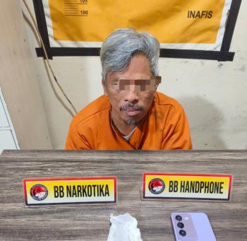 Polres Inhil Ungkap Kasus Narkoba dalam Ops Antik 2026, Satu Pengedar Diamankan