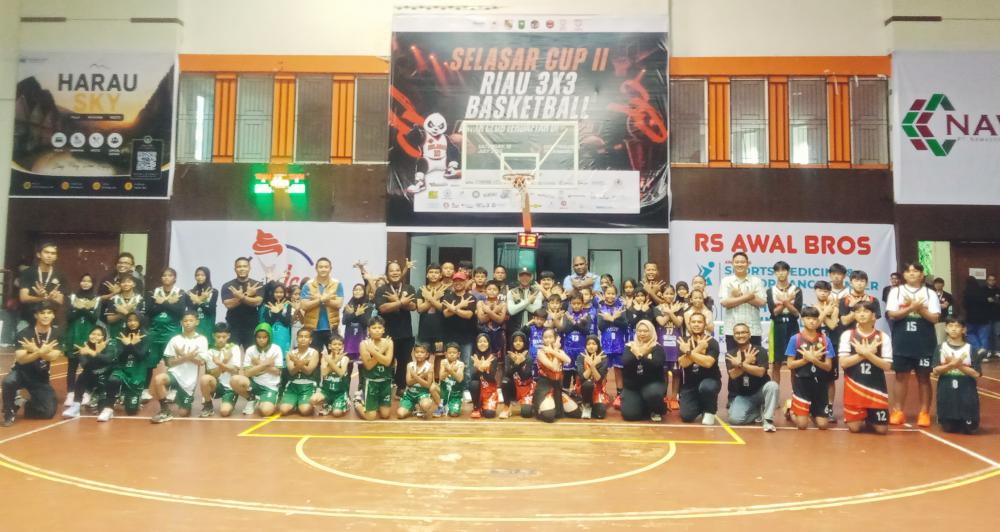 Pemko Pekanbaru Apresiasi Selasar Cup II, Siapkan Ruang Pembinaan Atlet Basket Muda