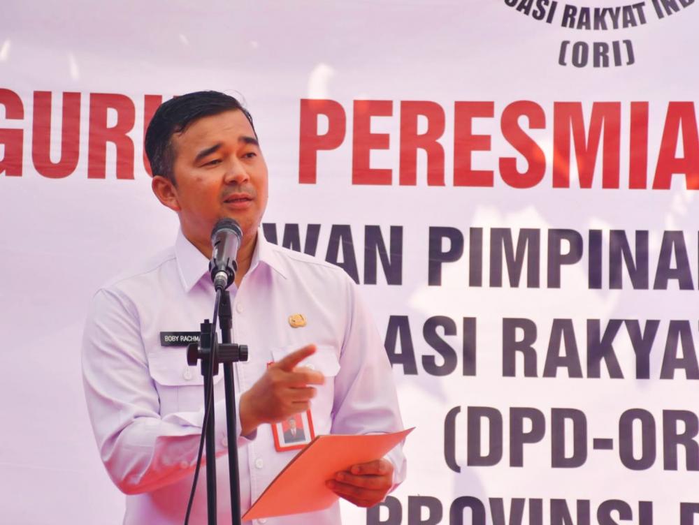 Organisasi Rakyat Indonesia Hadir di Riau, Ini Pesan Kaban Kesbangpol