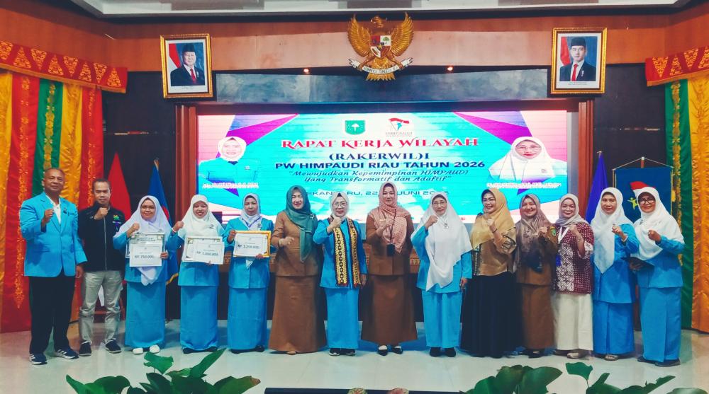 Rakerwil I HIMPAUDI Riau 2026, Perkuat Kepemimpinan dan Perjuangkan Kesejahteraan Guru PAUD