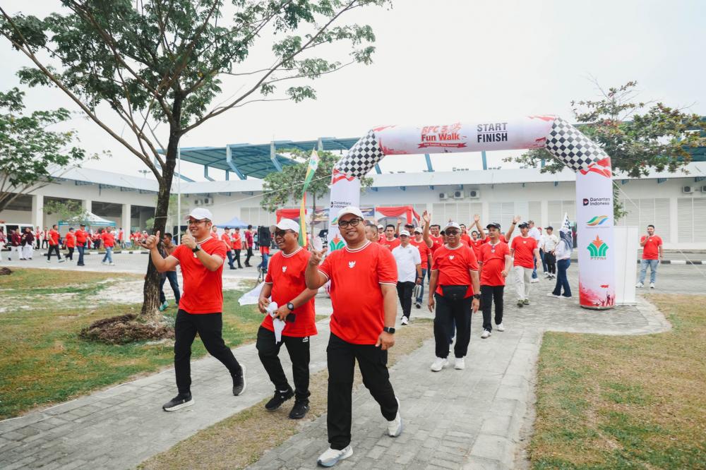 81 Kantong Darah Terkumpul pada Penutupan Porseni HUT ke-81 RI