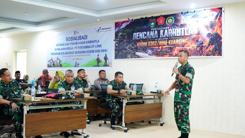 Pertamina EP Lirik Gandeng Mabes TNI, Bangun Benteng Karhutla dari Desa