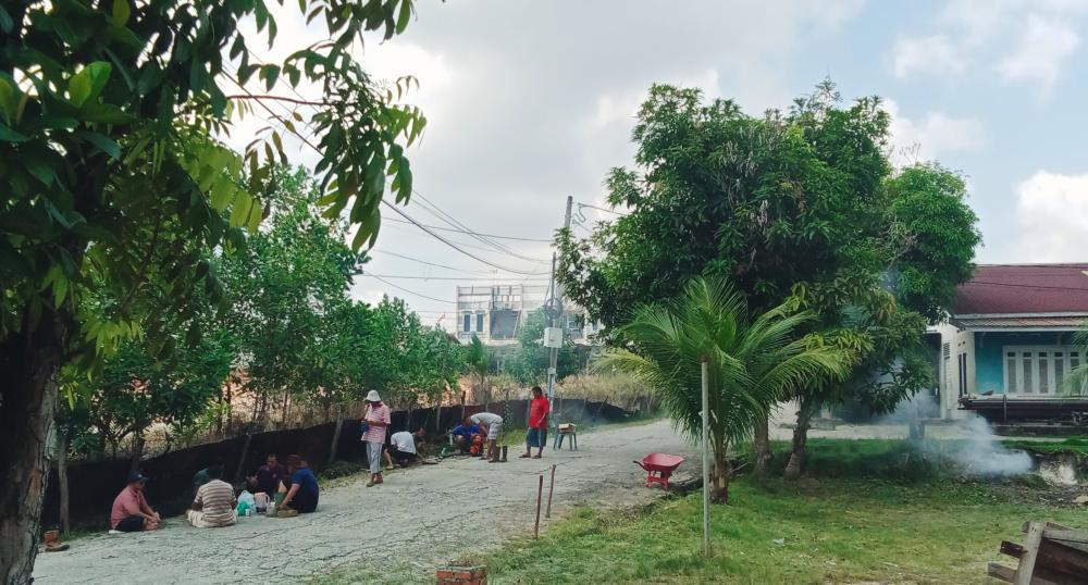 Gotong Royong Warga RT 03 Sungai Sibam, Upaya Ciptakan Lingkungan Bersih dan Sehat