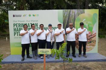PTPN IV PalmCo Targetkan Tanam 50.000 Pohon, Perkuat Komitmen Lingkungan di Hari Bumi