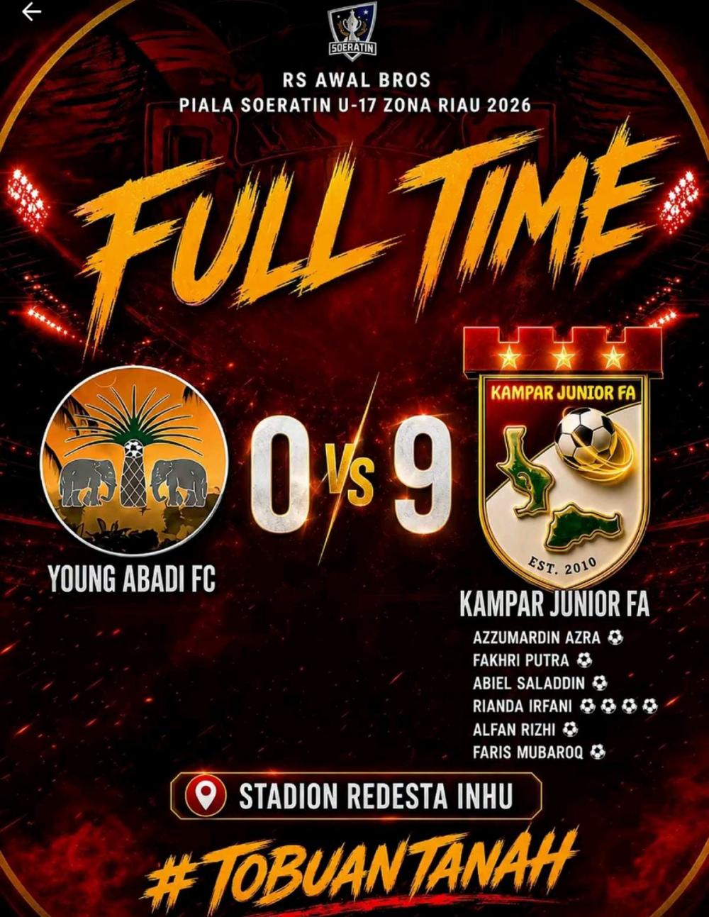 pesta-gol-kampar-junior-fa-u17-bantai-young-abadi-90-di-piala-soratin