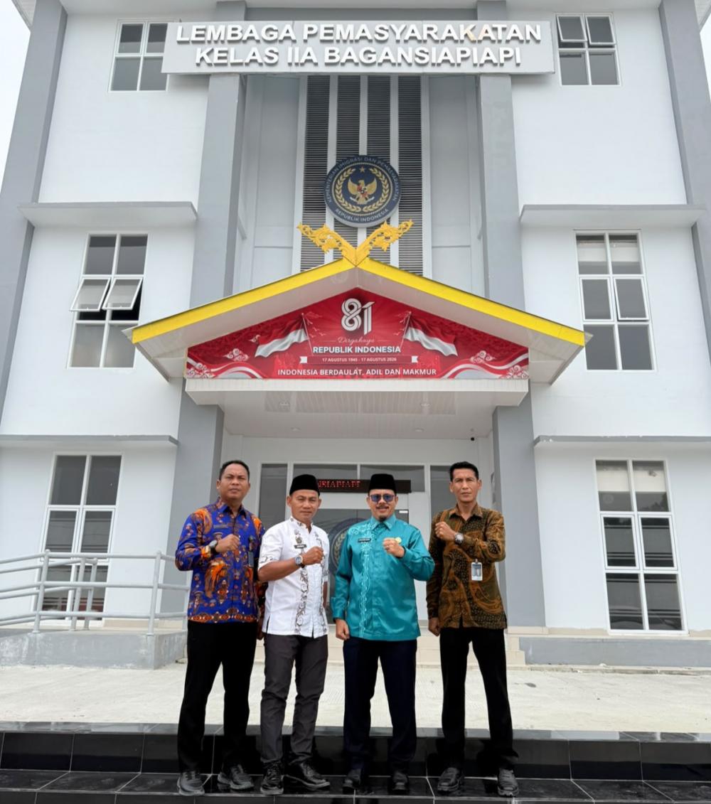 Lapas Bagansiapiapi dan Dinas UMKM Rohil Sinergi Dorong Kemandirian Warga Binaan