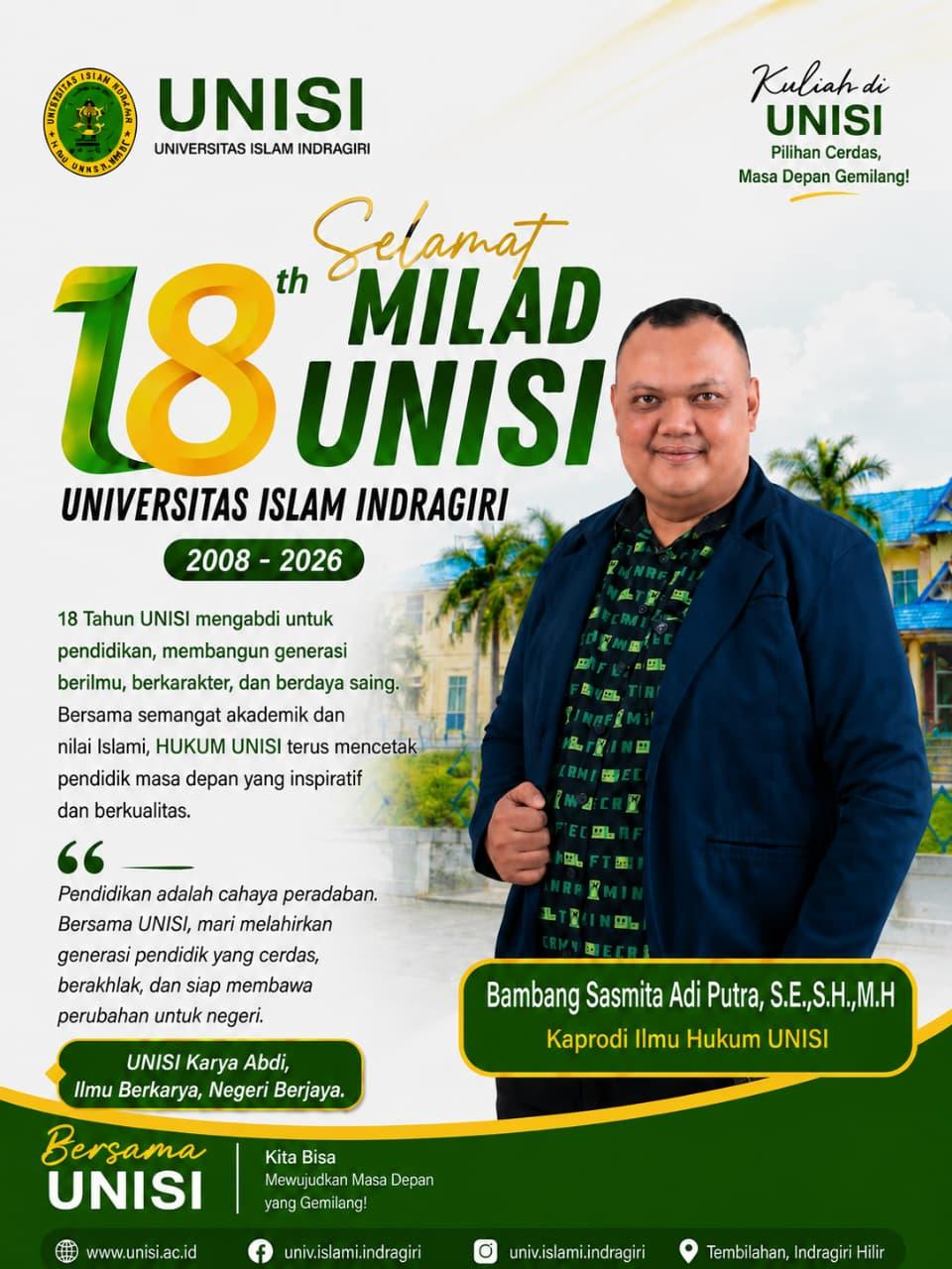 semangat-milad-ke18-unisi-terus-cetak-generasi-unggul-dan-berdaya-saing