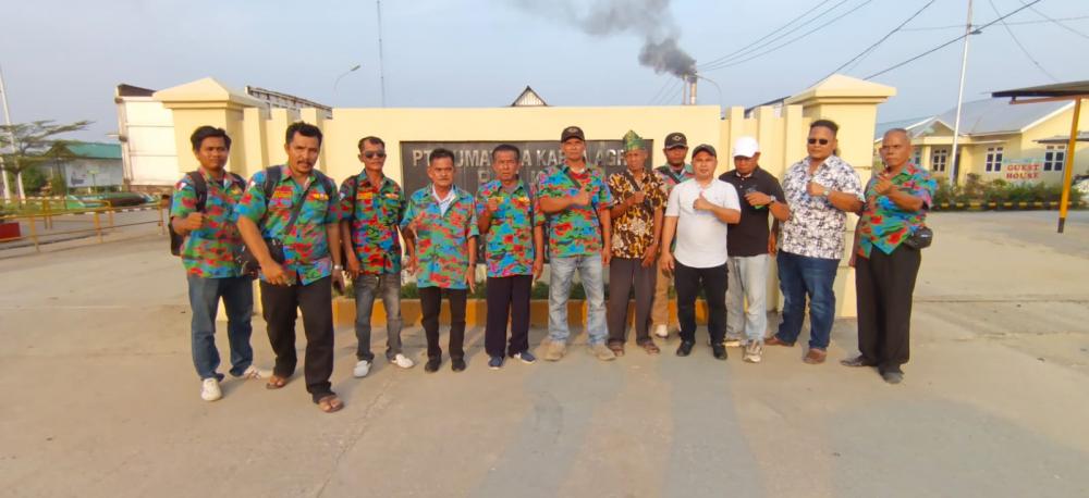 DPC F.SPTI Rokan Hulu Datangi PT SKA, Minta Kejelasan Soal Dualisme Kepengurusan