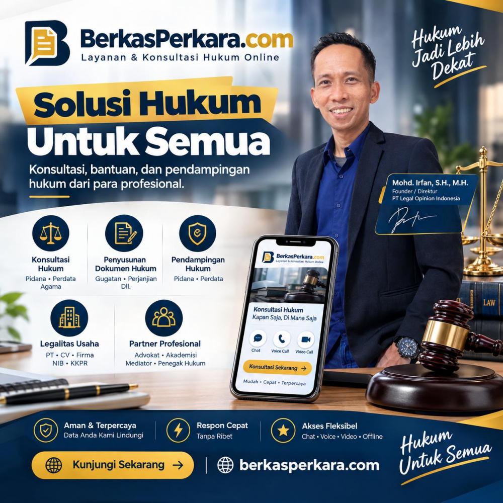 BerkasPerkara.com Hadir, Membuka Akses Masyarakat terhadap Layanan Hukum Secara Digital