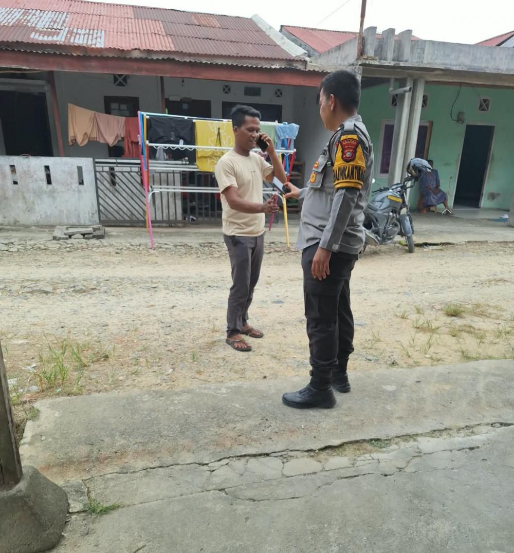 Diduga Datangi Rumah Warga dengan Nada Tinggi, Oknum Bhabinkamtibmas Diminta Beri Klarifikasi