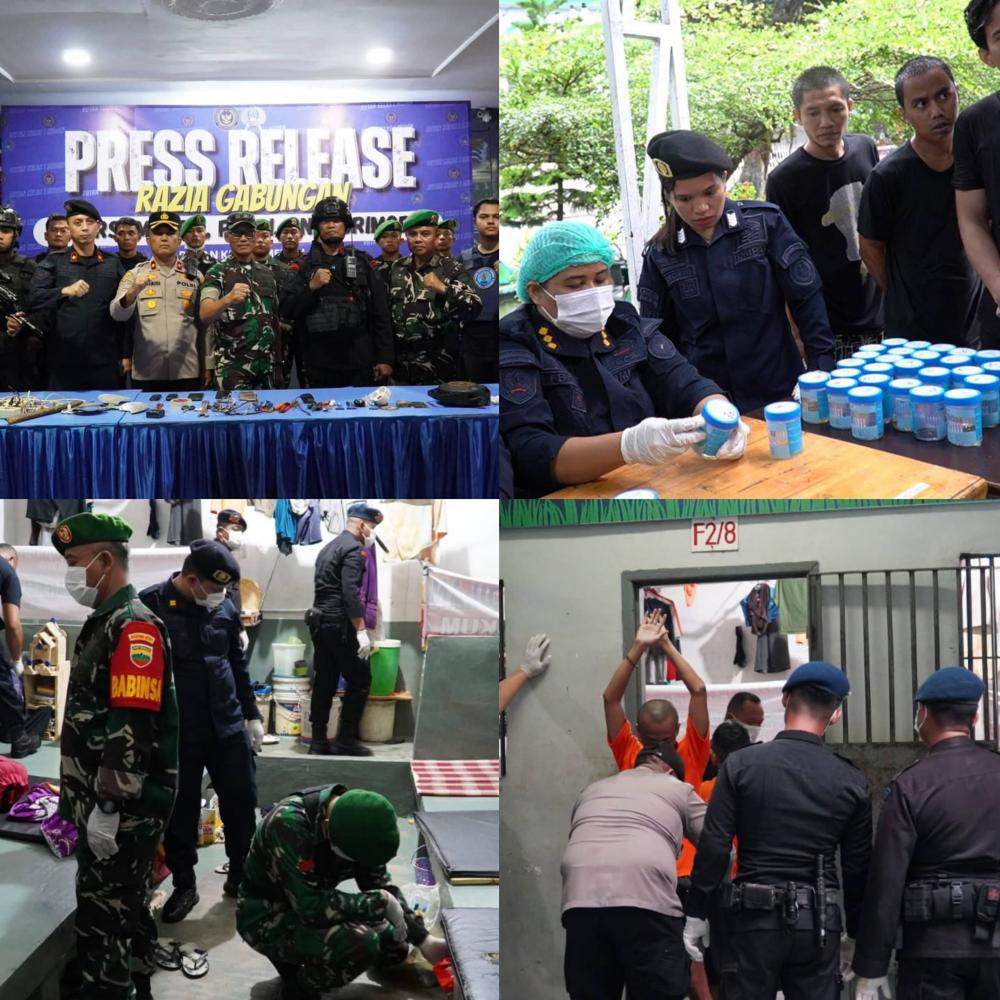 kakanwil-ditjenpas-sumut-jalu-yusa-p-pimpin-apel-razia-gabungan-500-warga-binaan-jalani-tes-urine
