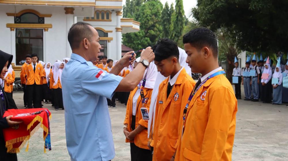 204 Siswa SMKN 1 Benai Dilepas untuk PKL, Paling Jauh Sampai ke Medan