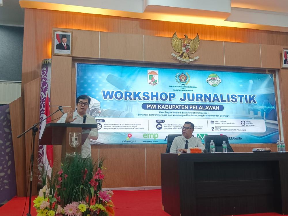 Jurnalis dan Pers dapat mainkan peran dukung kemajuan wilayah