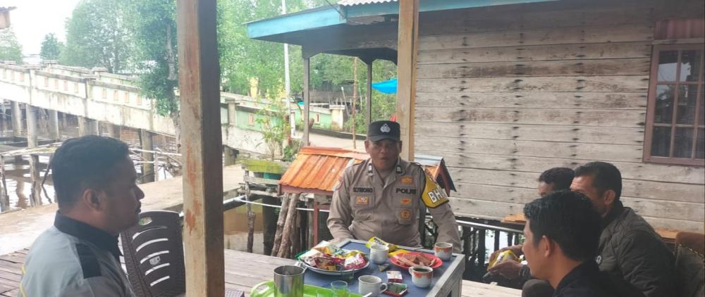 bhabinkamtibmas-desa-bakau-aceh-koordinasi-pendataan-lahan-jagung-dukung-swasembada-pangan