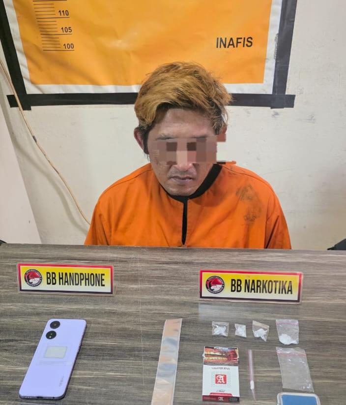 Satresnarkoba Polres Inhil Ungkap Kasus Peredaran Sabu, Amankan Seorang Pengedar dan Sita 4,70 Gram