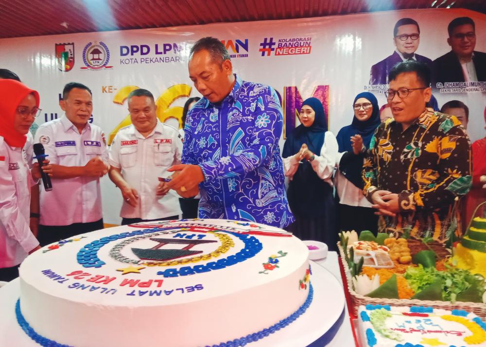 LPM Kota Pekanbaru Rayakan HUT ke-26, Terus Jadi Penggerak Perekonomian Masyarakat