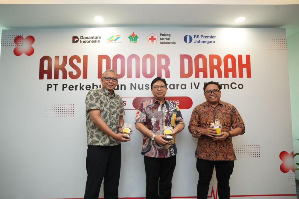 PTPN IV PalmCo Donorkan 1.082 Kantong Darah, Perkuat Kepedulian dan Manfaat bagi Masyarakat