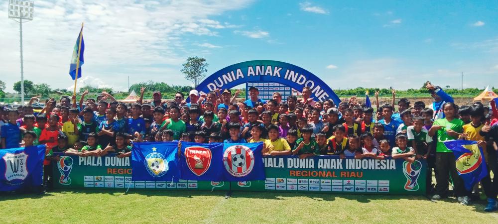 PSSI Riau Cari Bibit Pesepakbola Masa Depan Lewat Piala Dunia Anak Indonesia Regional