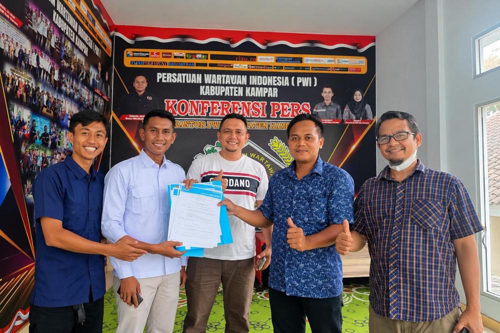 Tindaklanjuti Surat PWI Riau, Panitia Konferkab Kampar Resmi Terbentuk dan Ini Tugasnya