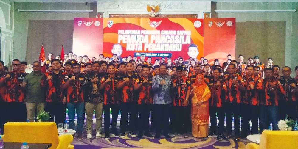 Riski Pratama Pimpin SAPMA PP Pekanbaru, Wawako : Generasi Muda Yang Berintelektual