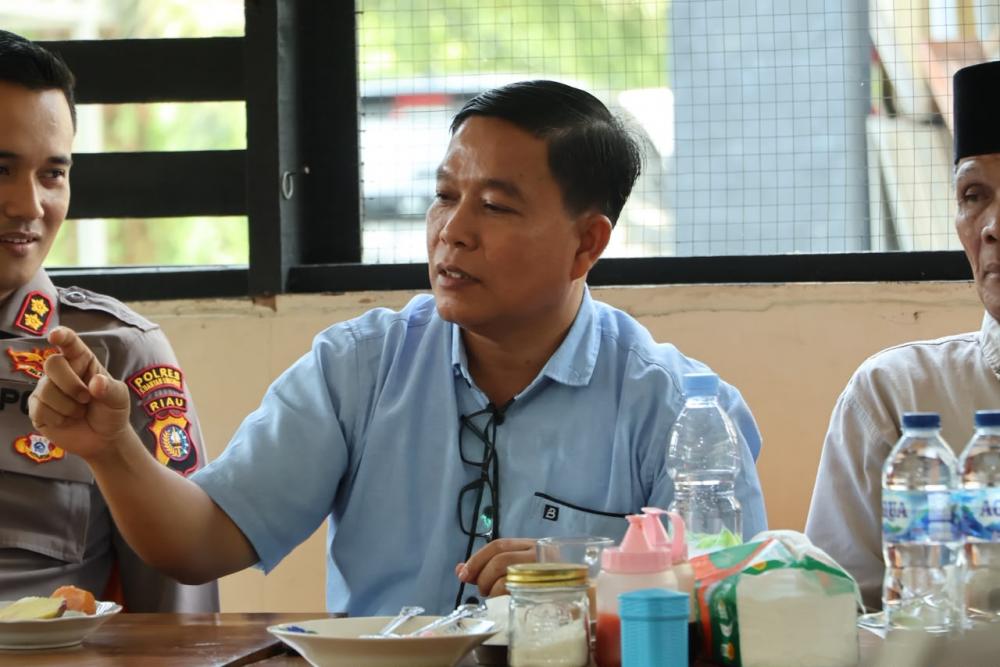 Coffee Morning Kapolres Bersama Media, Ketua PWI Kuansing: Sinergi Pers-Polri Penting Jaga Informasi