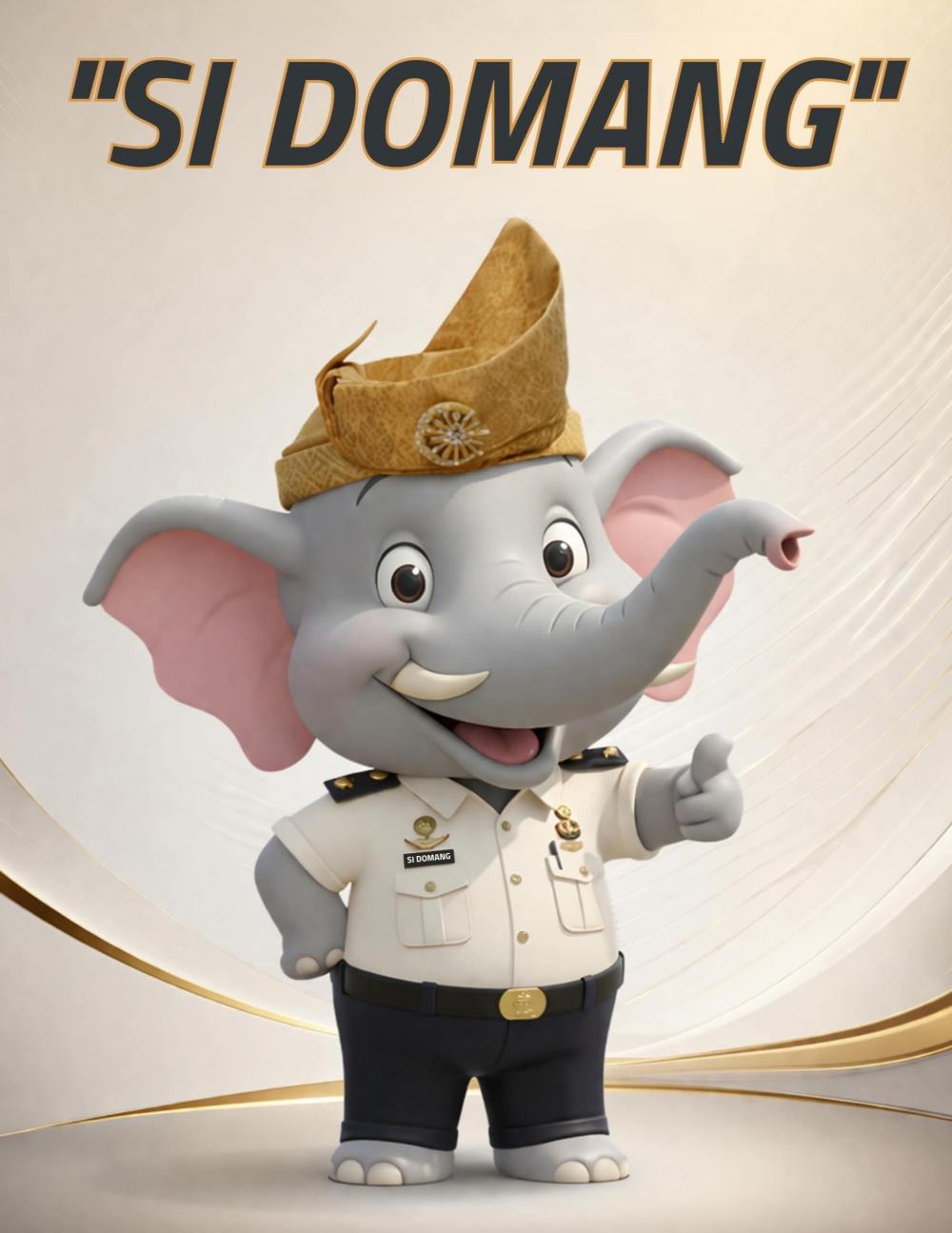 Maskot Si Domang, Wajah Baru Pengabdian Pemasyarakatan Riau