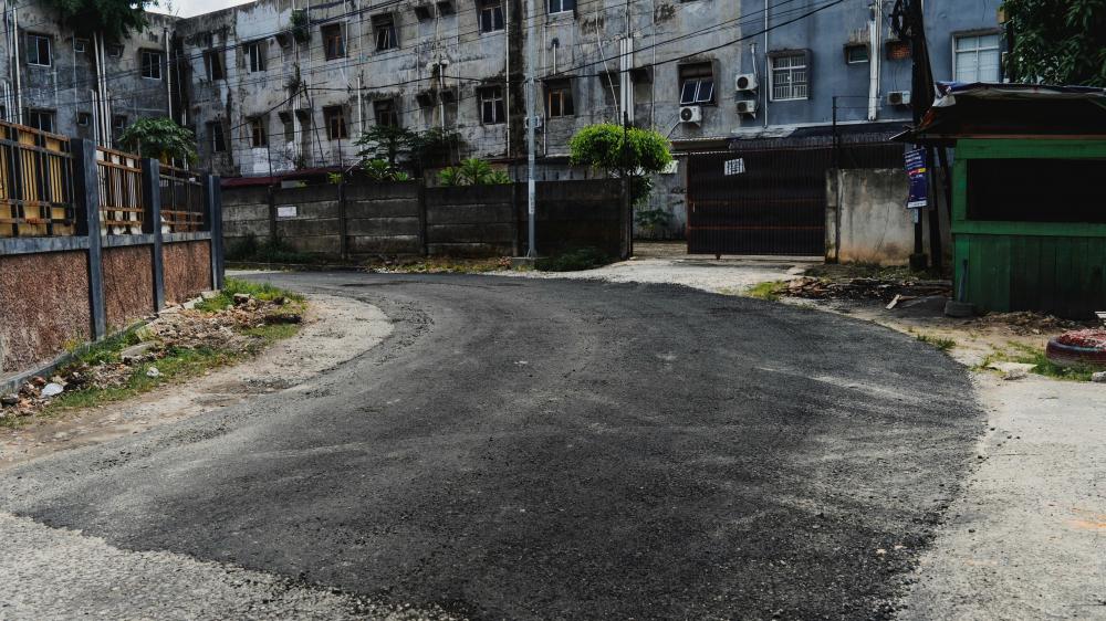 Perbaikan Jalan Jadi Hadiah PTPN IV Regional III di HUT Pekanbaru ke-242