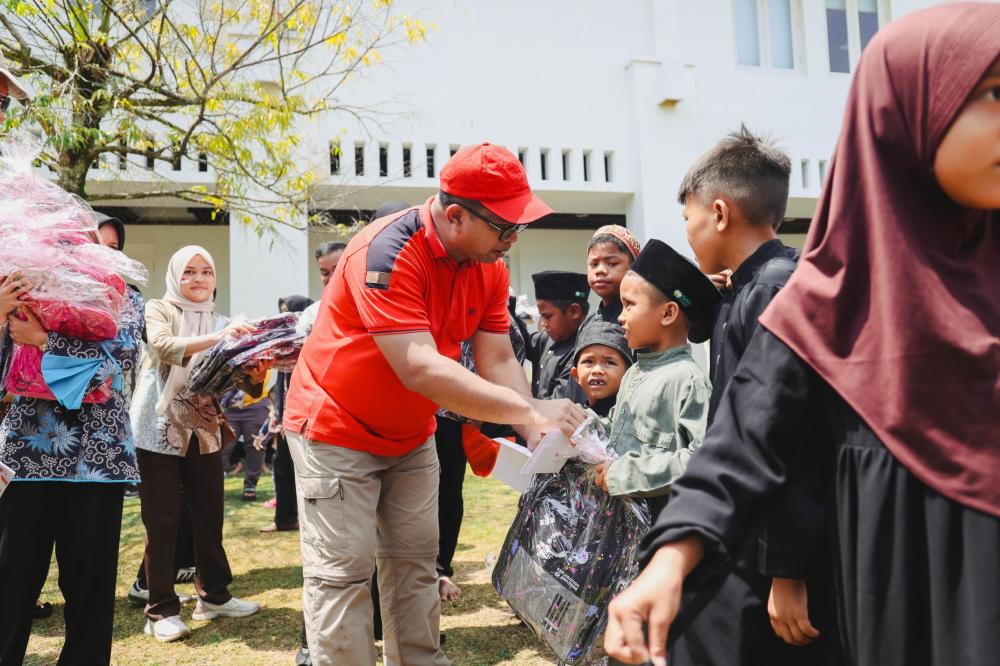 ceria-anakanak-panti-rayakan-kemerdekaan-hut-ri--di-ptpn-iv-regional-iii