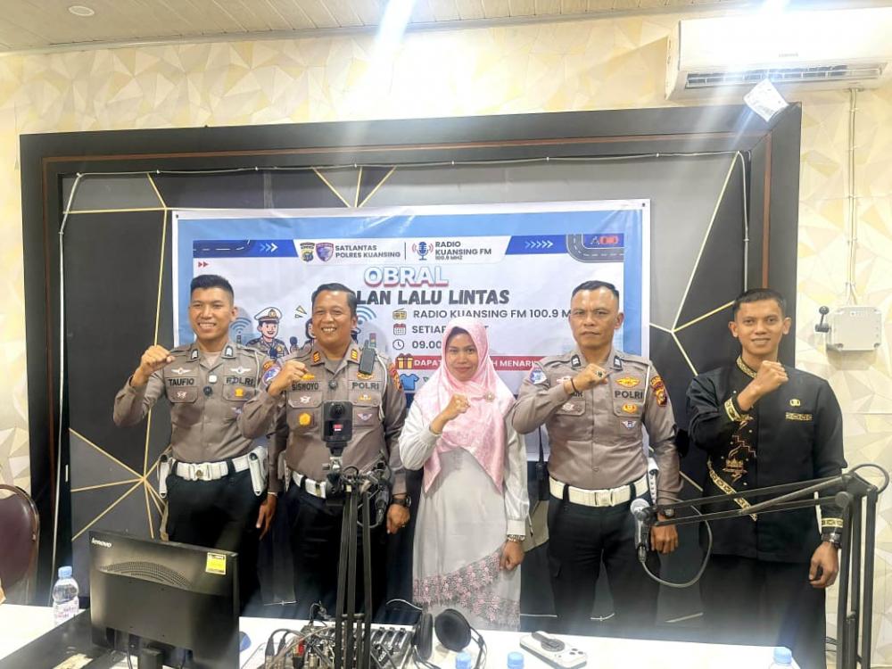 Bukan Sekadar Tilang, Satlantas Polres Kuansing Dorong Edukasi Lewat Media Sosial