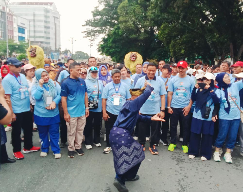 FPK Pekanbaru Gelar Jalan Santai dan Festival Seni Budaya Nusantara, Ini Pesan Wawako