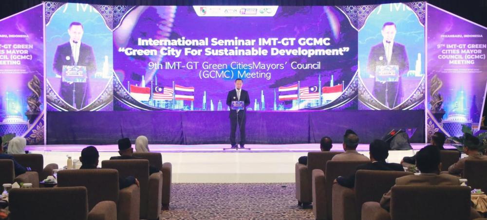 Forum Internasional IMT-GT GCMC ke-9 Dibuka, Agung : Dorong Kolaborasi Wujudkan Kota Hijau