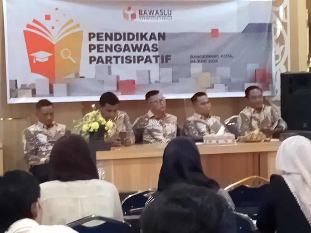 Pembukaan P2P, Ketua Bawaslu Kampar Minta Peserta Jadi Kader Pengawas Partisipatif di Pemilu 2029