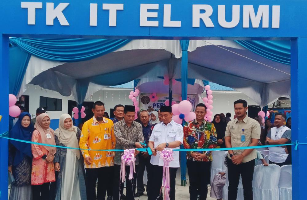 Resmikan TK IT El Rumi, Wawako : Lahirkan Generasi Emas Berlandaskan Islam