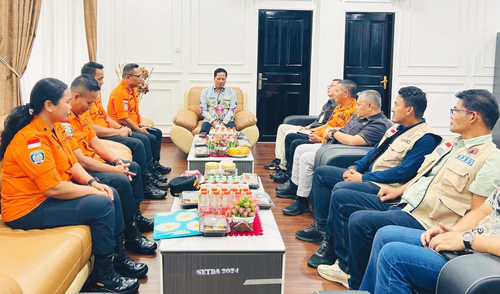 Basarnas dan Pemkab Kuansing Menjalin Kolaborasi Perkuat Kesiapsiagaan Masyarakat