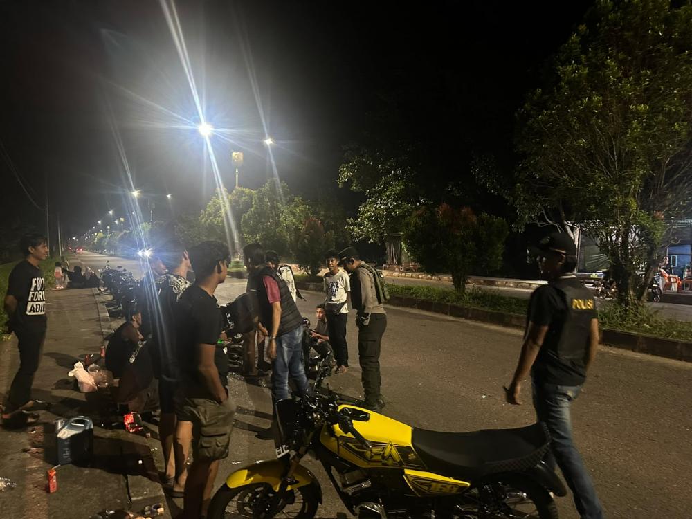berikan-rasa-aman-tim-raga-polres-kuansing-patroli-malam