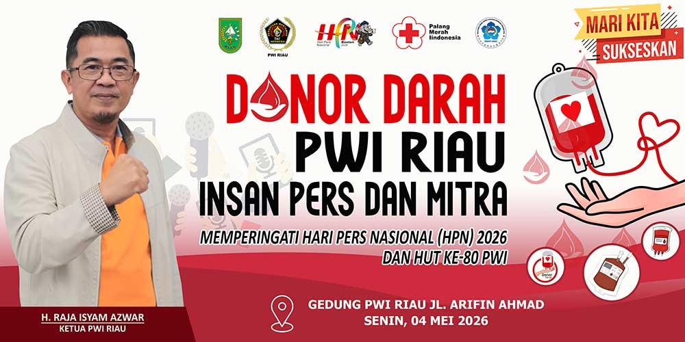 Donor Darah PWI Raja ISyam